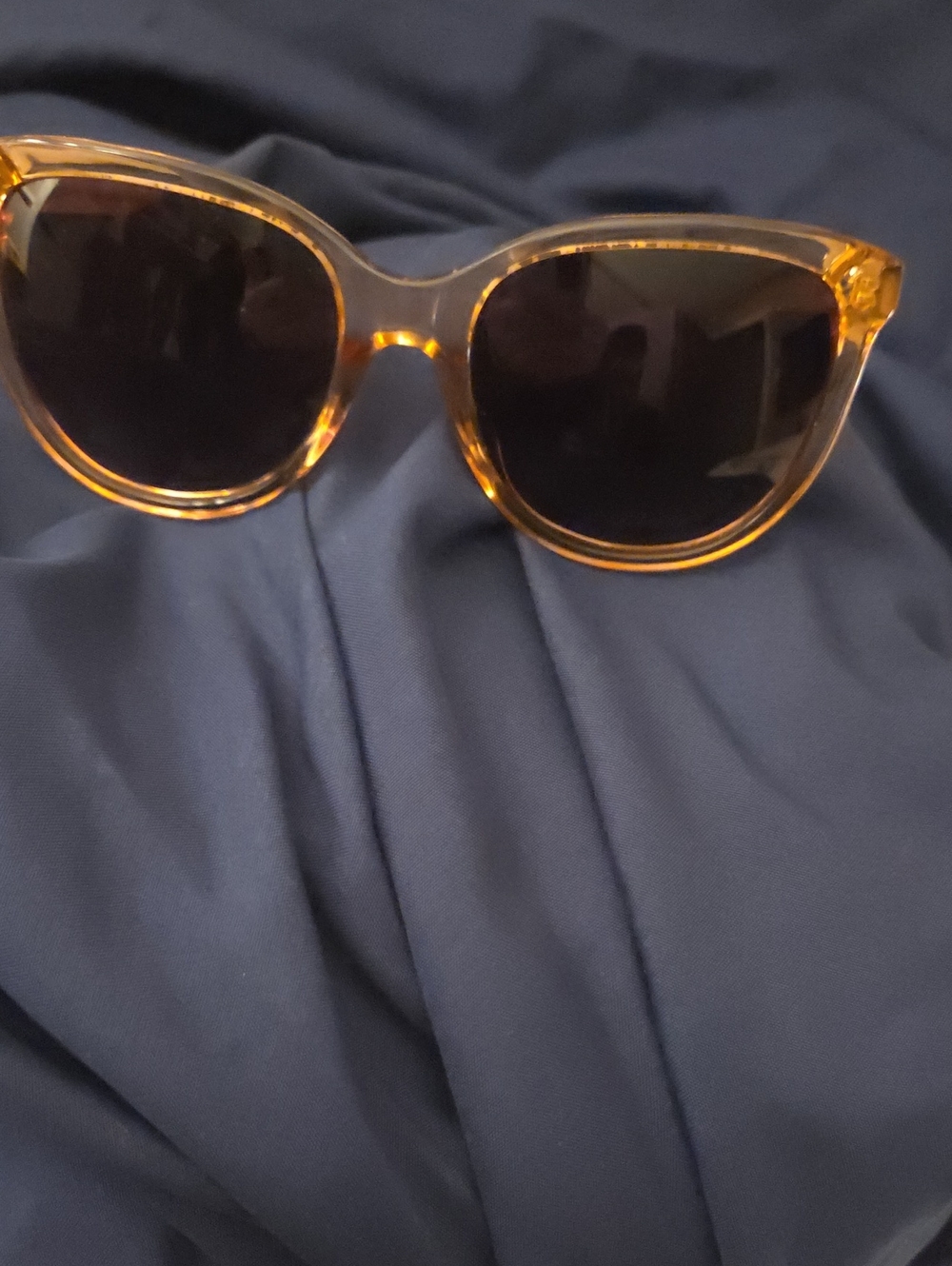Calvin Klein Amber Tortoiseshell Cat-Eye Sunglasses